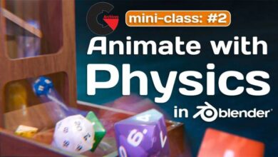 Mini-Class: Animate with Physics in Blender 3D