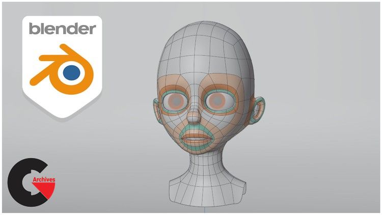 Modelling The Head : In Blender