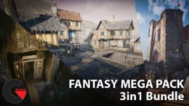 Unreal Engine – Fantasy Bundle Environment Kit 3 in 1