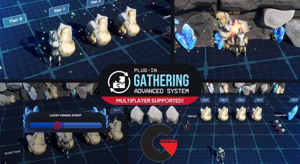 Unreal Engine – Gathering Resources - Advanced System