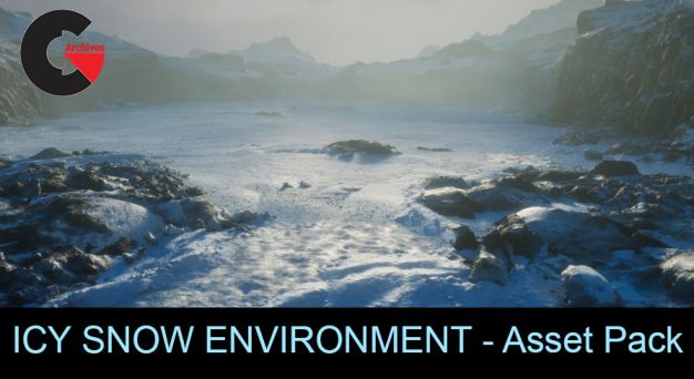 Unreal Engine – Icy Snow Environment - Asset Pack