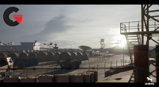 Unreal Engine – Military Base Megapack (BuiltIn, URP, HDRP)