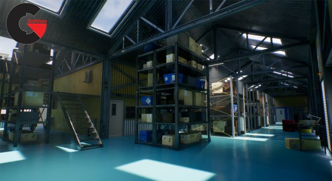 Unreal Engine – Modular Warehouse