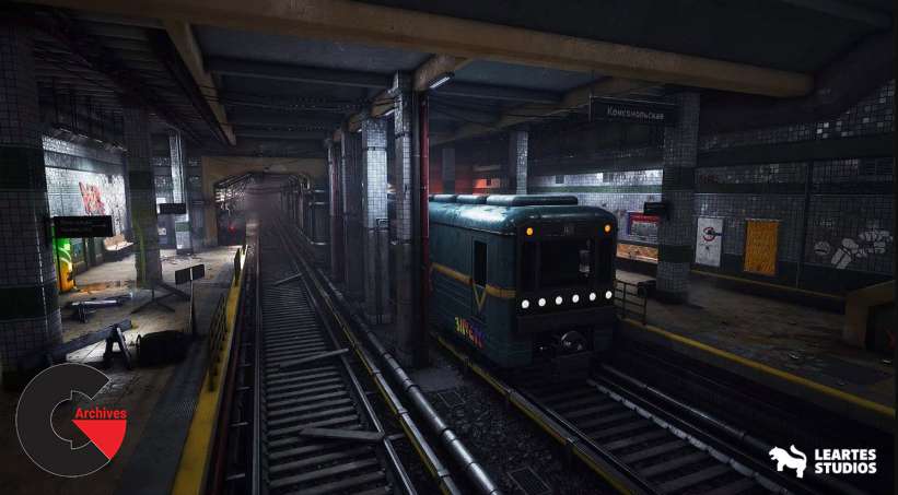 Unreal Engine – Subway Station Environment