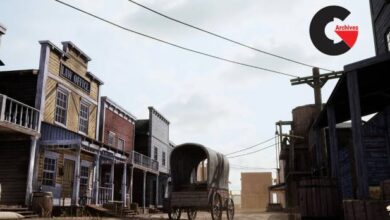 Unreal Engine – Western Town / Village Pack