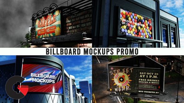 VideoHive – Billboard Mockups 53177913