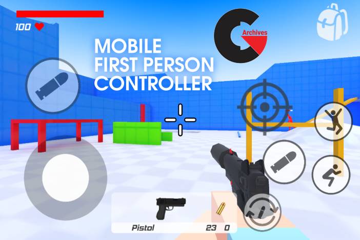 Asset Store – Advanced Mobile First Person Controller