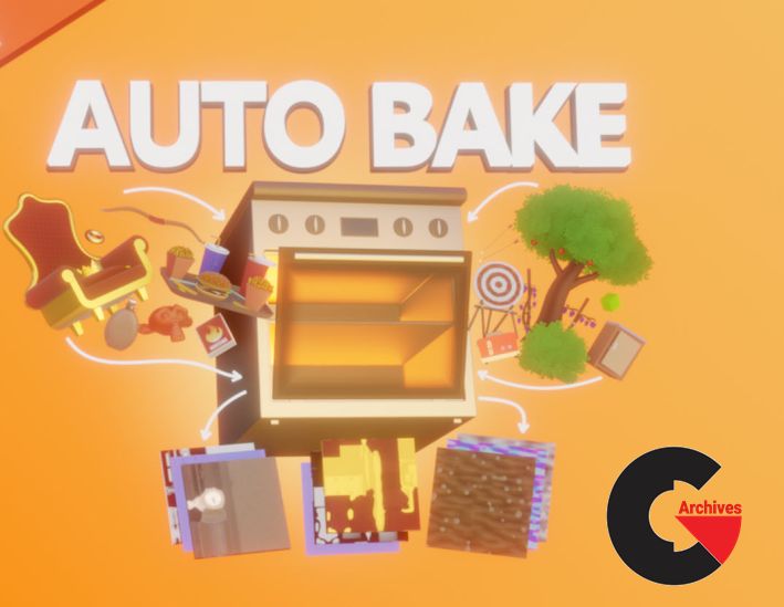 Blender Market – Auto Bake: Texture Baker & Exporter