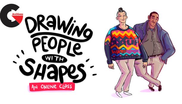 Drawing People with Shapes