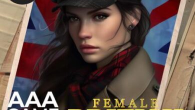 Epic Stock Media - AAA Game Character British Female Detective