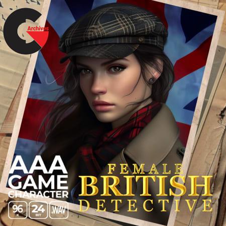 Epic Stock Media - AAA Game Character British Female Detective