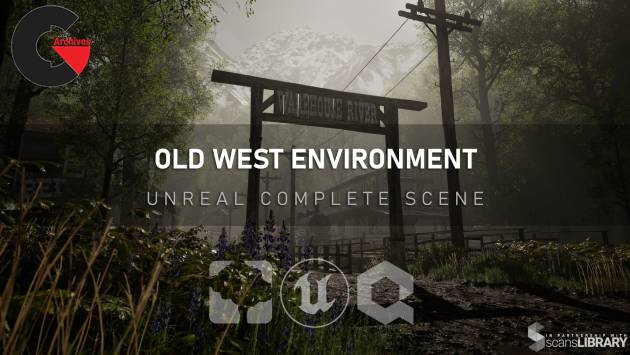 Unreal Complete Scene – Old West Environment