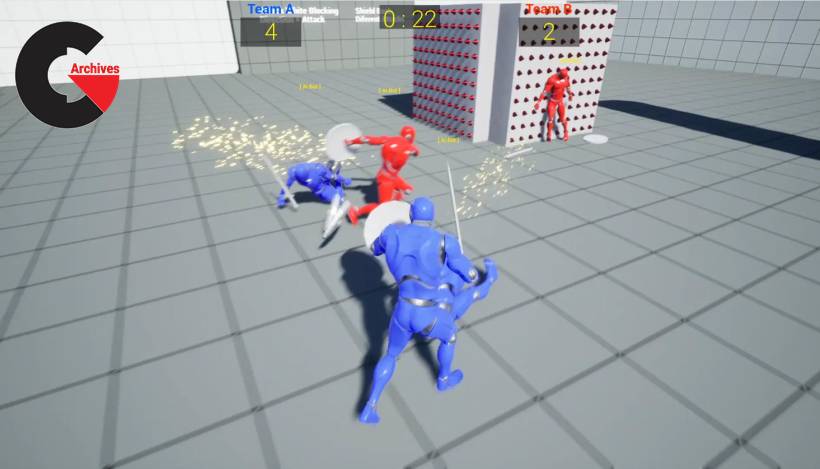 Unreal Engine – Basic Multiplayer Melee Combat System