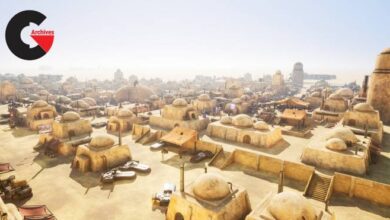 Unreal Engine – Desert Science Fiction City Modular Pack