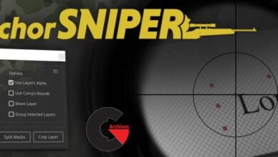 Aescripts Anchor Sniper for After Effects