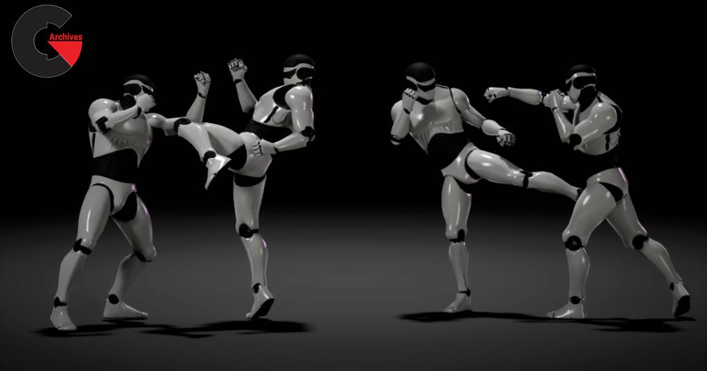 Asset Store – Combat animations - Kickboxing and Muay Thai V1