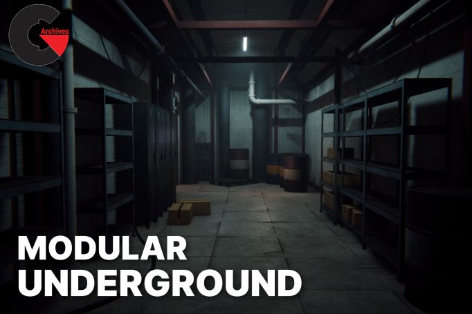 Asset Store – Modular Underground - Horror FPS Environment (HDRP)