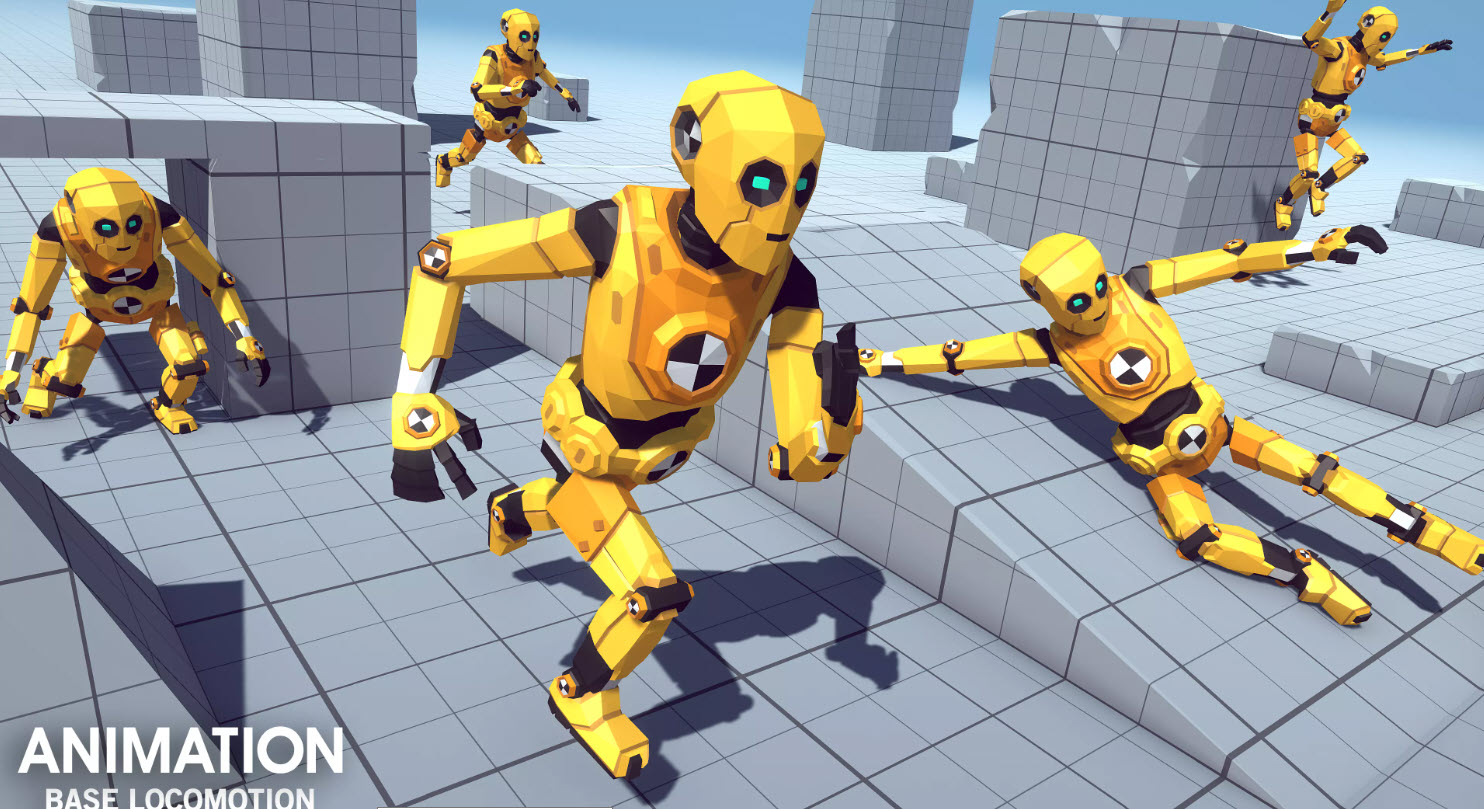 Asset Store – Synty ANIMATION - Base Locomotion - Character Animset