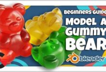 Blender 3D for Beginners: Learn to Model a Gummy Bear