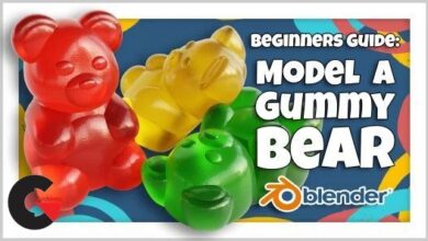 Blender 3D for Beginners: Learn to Model a Gummy Bear