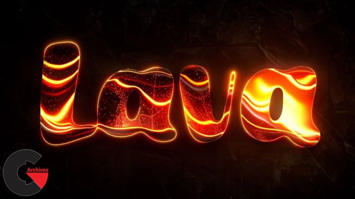 How to Create Melting Hot Lava Text and Logo VFX Animation Template using Adobe After Effects