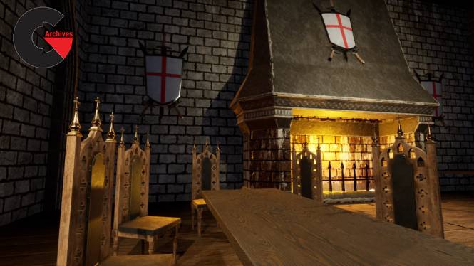 Unreal Engine – Big Castle and Cathedral Pack