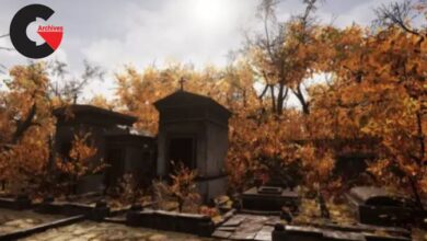 Unreal Engine – Cemetery