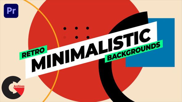 VideoHive – Geometric Retro Backgrounds 53462069