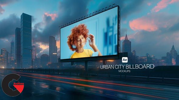 VideoHive – Urban City Billboard Mockups 52337459