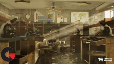 Asset Store – Abandoned Chemistry Classroom