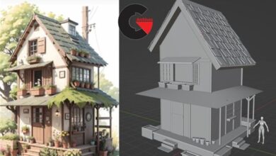 Charming Cottage in Blender, Substance Painter & UE