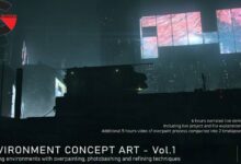 Environment Concept Art Vol.1 – Overpainting, photobashing and refining keyarts