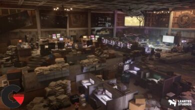 Unreal Engine – Command Center Interior Environment