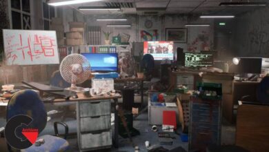 Unreal Engine – Post apocalyptic office