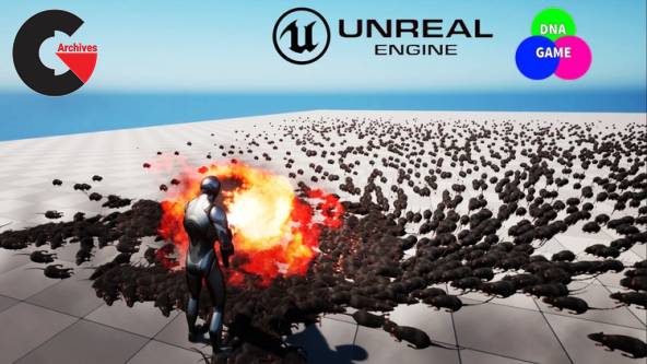 Unreal Engine 5: Crowd creation in the Niagara and Blueprint