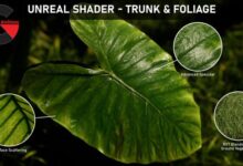 Unreal Shader - Trunk & Foliage