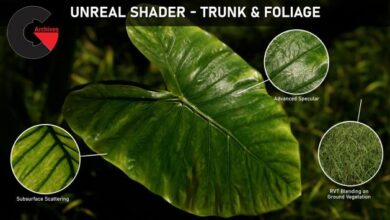 Unreal Shader - Trunk & Foliage