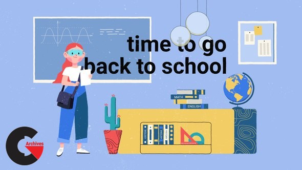 VideoHive – Back to School Intro 53987784