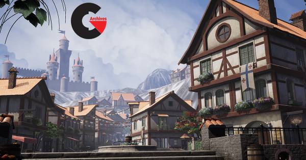 Asset Store - Modular Medieval Town - Medieval Town