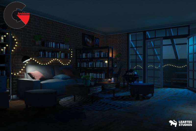 Asset Store - Student Apartment Interior