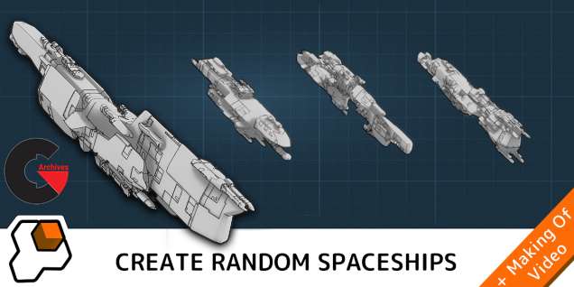 Blender Market – Starship Generator