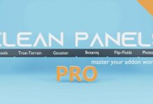 Blender Market – Clean Panels Pro