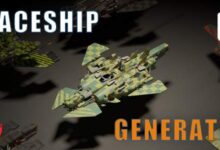 Blender Market – Procedural Spaceship Generator