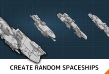 Blender Market – Starship Generator