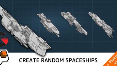 Blender Market – Starship Generator