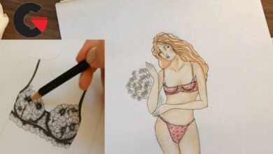 Intro Fashion Design for LINGERIE - Fashion Illustration