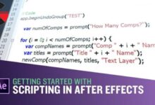 Introduction to After Effects Scripting