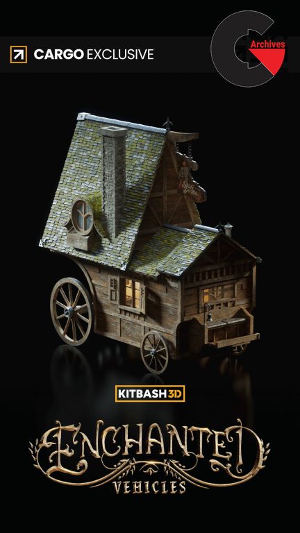 KitBash3D - Enchanted Vehicles