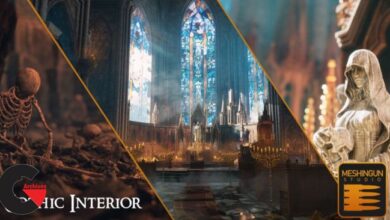 Unreal Engine – Gothic Interior Megapack