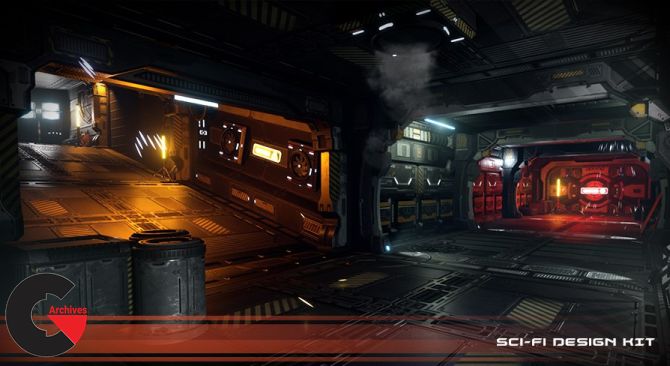 Unreal Engine – Sci-fi Design Kit